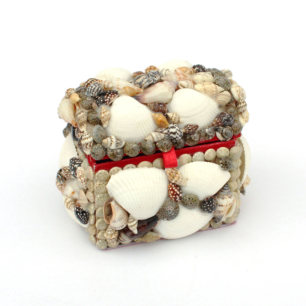 Small Seashell Treasure Chest
