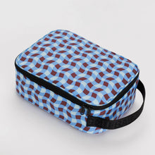 Load image into Gallery viewer, Baggu | Lunch Box in Wavy Gingham Blue
