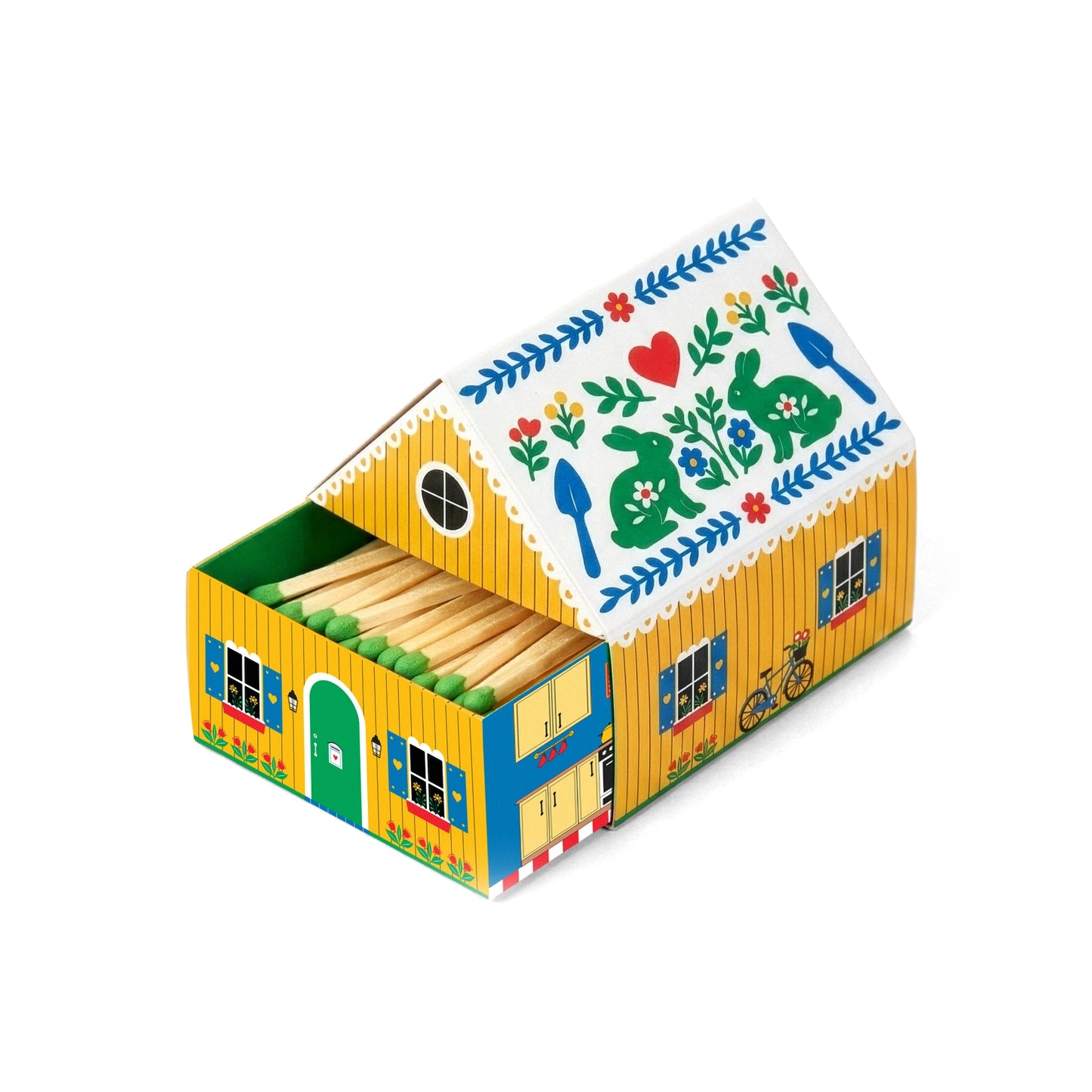 Swedish Dream Tiny Living Yellow Matchbox Cottage