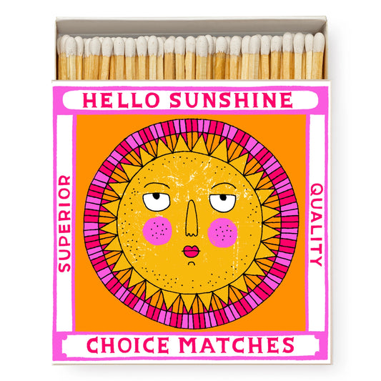 Hello Sunshine Square Matchbox