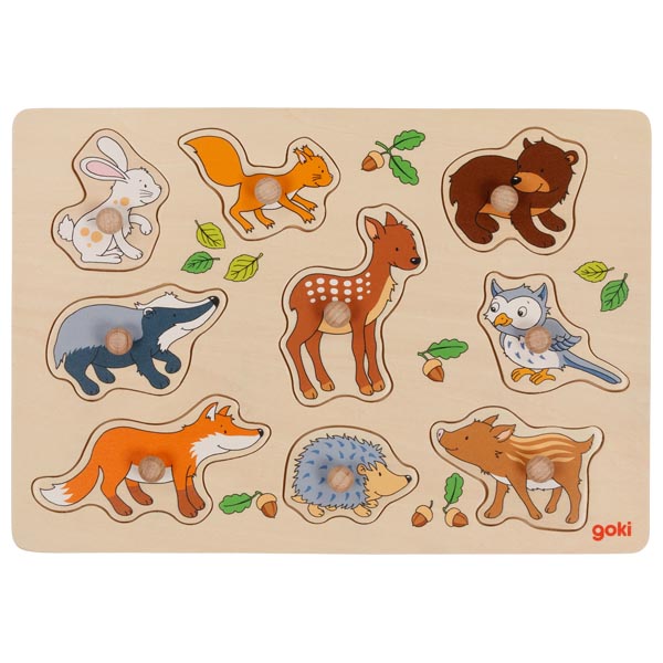 Lift-Out Puzzle | Forest Animals
