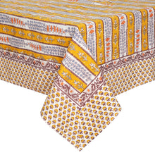 Load image into Gallery viewer, French Tablecloth | Provence Avignon Dijon &amp; Blue
