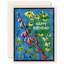 Load image into Gallery viewer, Happy Birthday Blue Sky Wildflowers Card
