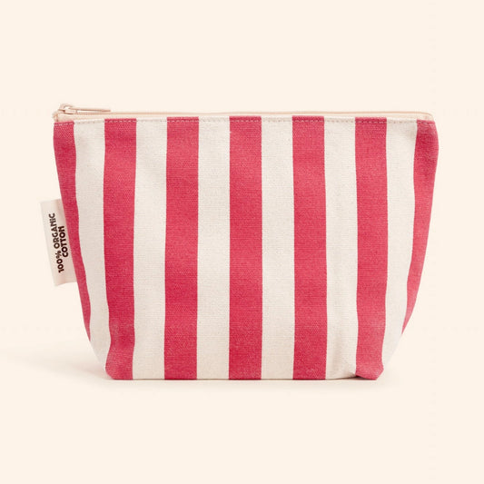 Dr. Max's | Organic Cotton Zipper Bag in  Pink