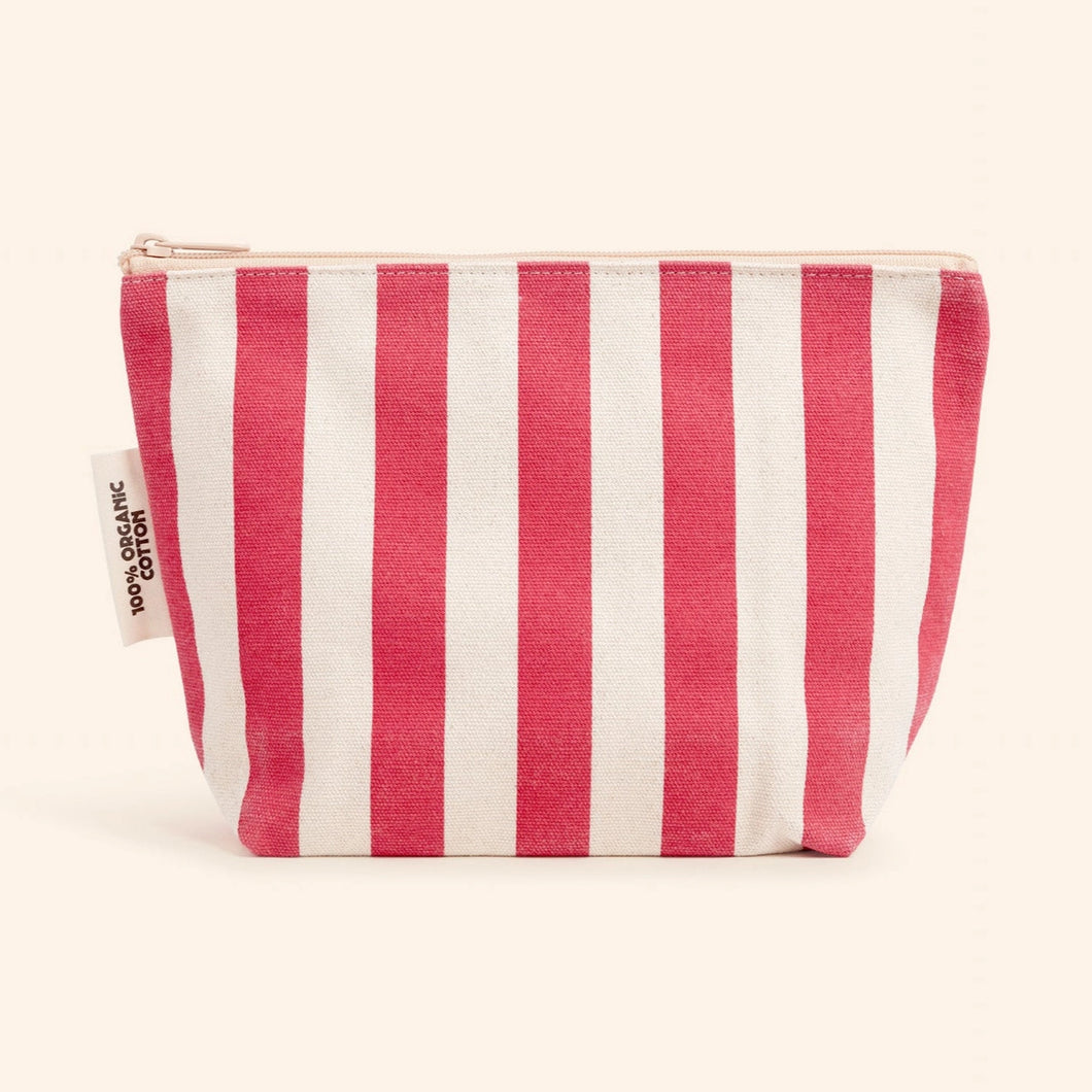 Dr. Max's | Organic Cotton Zipper Bag in  Pink