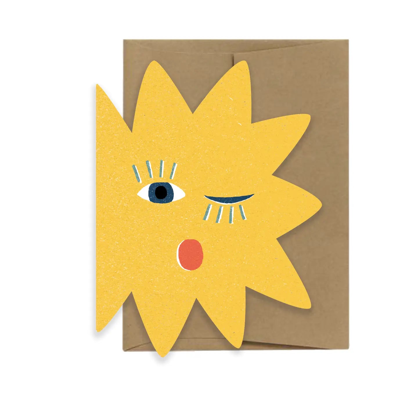Star Blink Die Cut Card