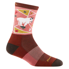 Load image into Gallery viewer, Darn Tough | Critter Club Micro Crew Lightweight Hiking Socks in Canyon
