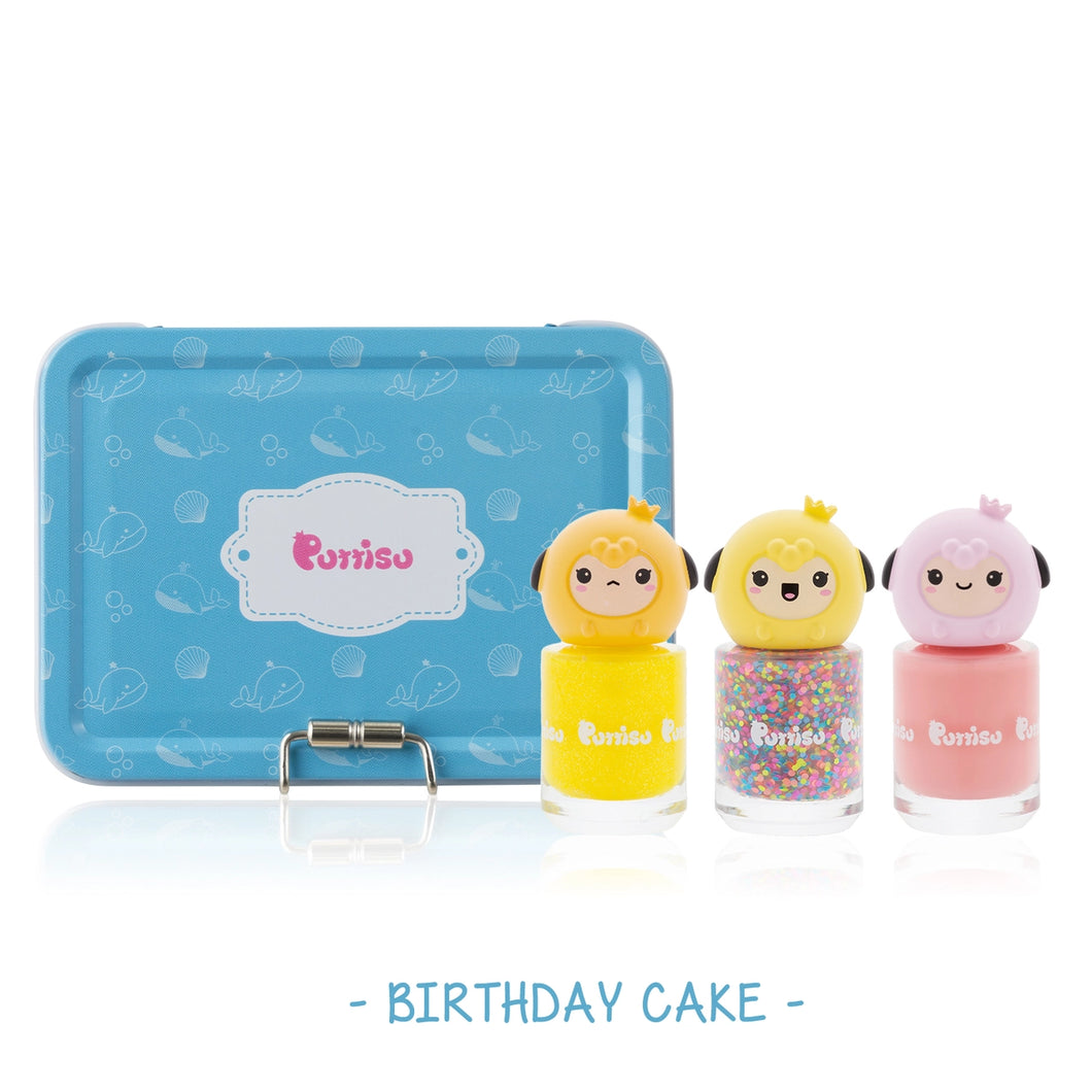 Puttisu | 3 Color Nail Art Kit in Birthday Cake