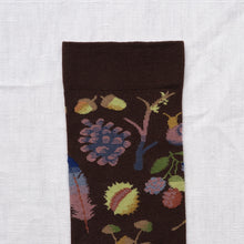 Load image into Gallery viewer, Bonne Maison | Seeds Socks in Dark Brown
