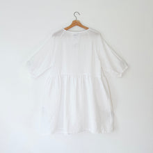 Load image into Gallery viewer, Yuvita | Babydoll Dress in White
