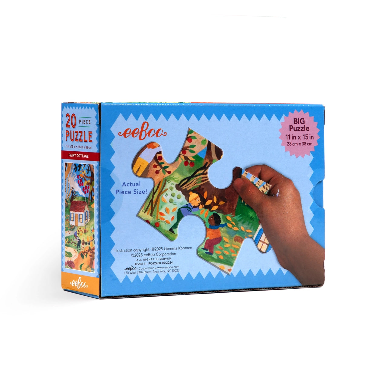 Eeboo | Fairy Cottage 20 Piece Puzzle