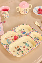 Load image into Gallery viewer, Nathalie Lété Melamine Kids 4 Room Plate
