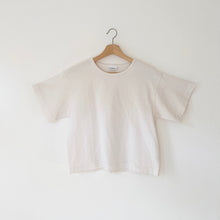 Load image into Gallery viewer, Pacific Cotton | Crop Crew in Cream
