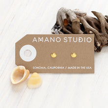 Load image into Gallery viewer, Amano Studio | Tiny Shell Stud Earrings
