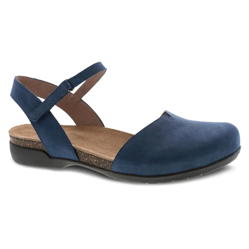 Dansko | Rowan in Navy Milled Nubuck