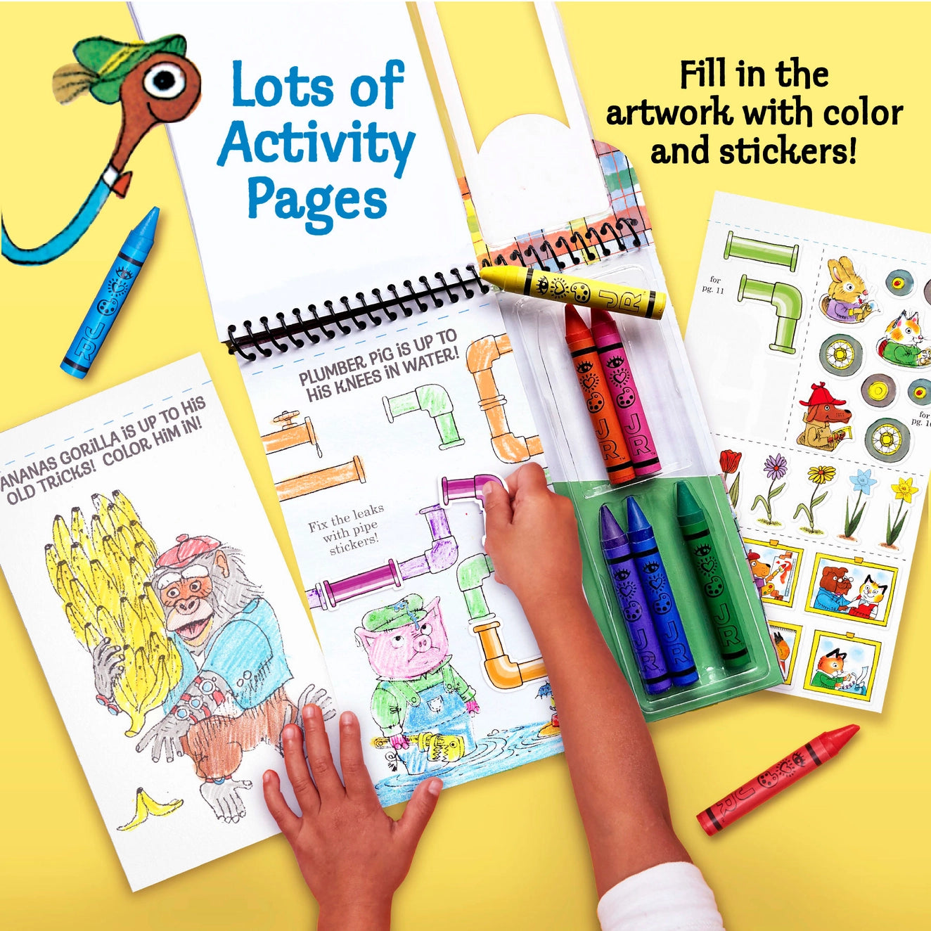 Richard Scarry's Busy World Art On the Go!