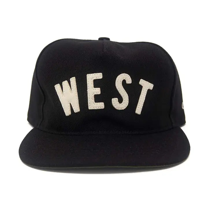 West Snapback Hat in Black