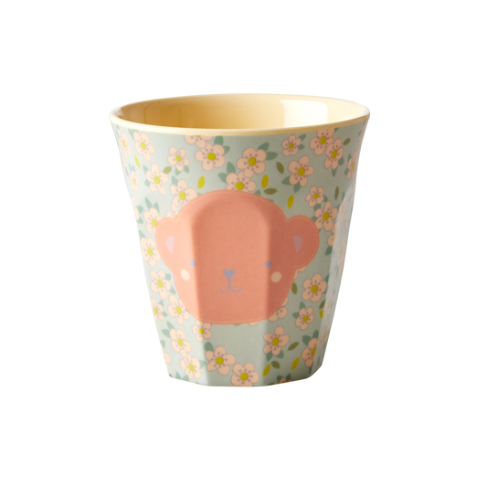 Small Melamine Cup in Monkey Print