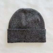 Load image into Gallery viewer, Angora Beanie in Charcoal
