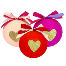 Load image into Gallery viewer, Deluxe Romance Glitter Heart Surprize Ball
