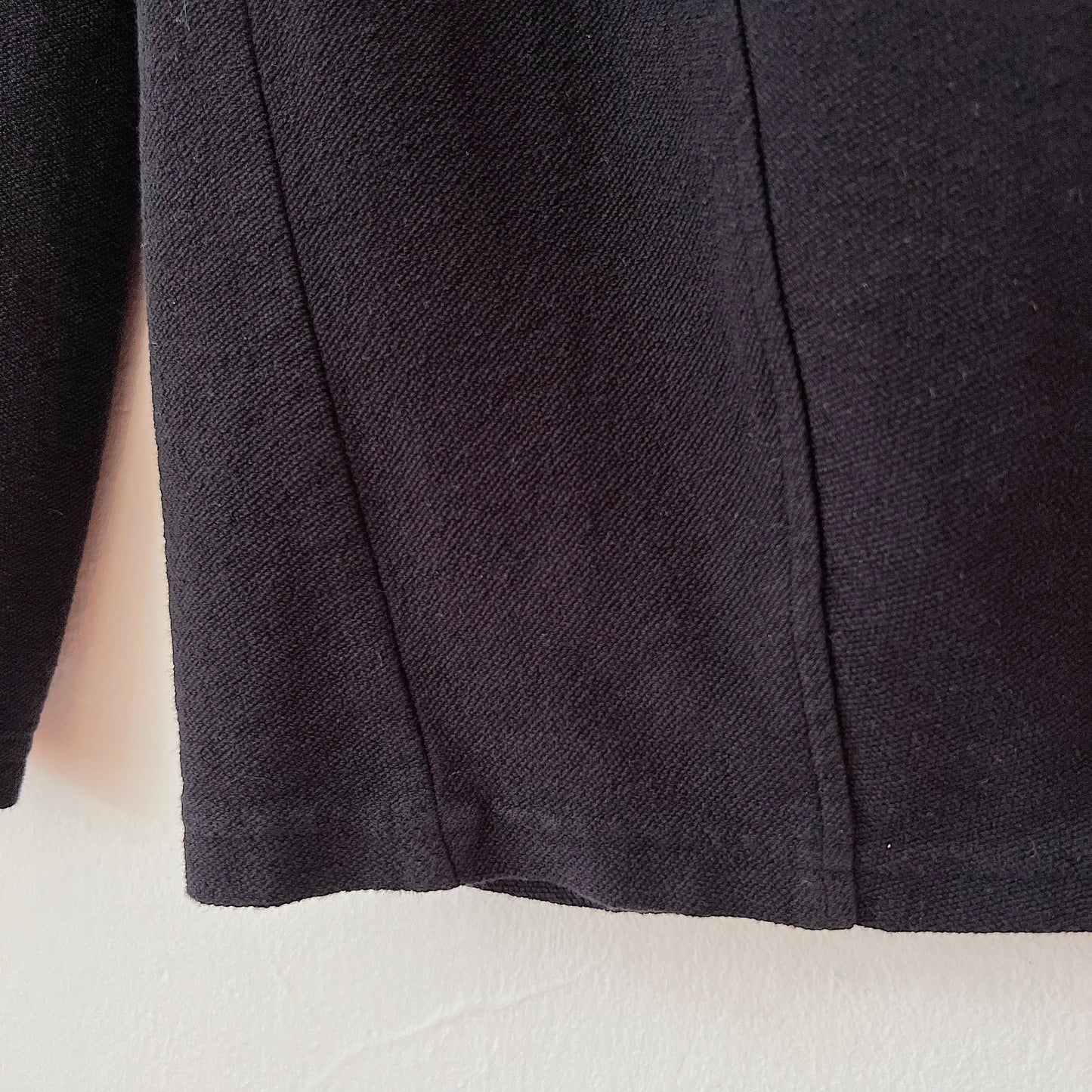 Front Seam Pant in Black