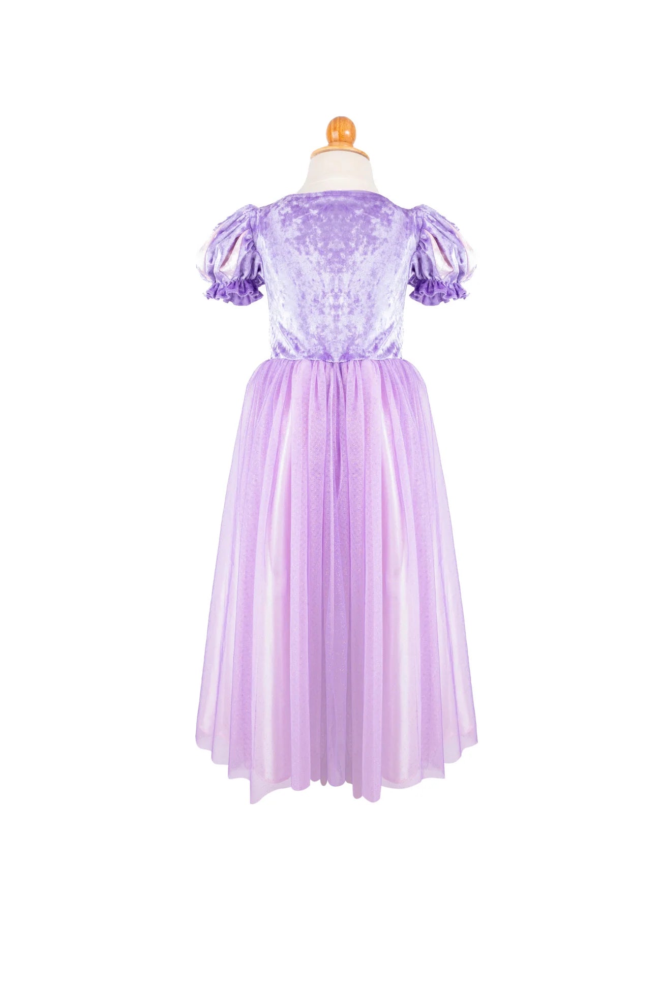 Velvety Soft Once Upon a Tower Princess Dress in Purple