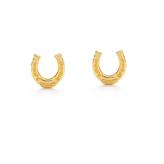 Amano Studio | Tiny Horseshoe Stud Earrings