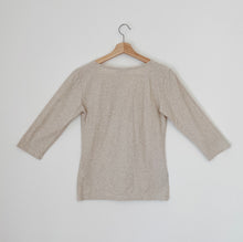 Load image into Gallery viewer, Cut Loose | 3/4 Sleeve Tuck Front Top in Laundered
