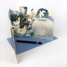 Load image into Gallery viewer, Winter Wildlife Collage Card
