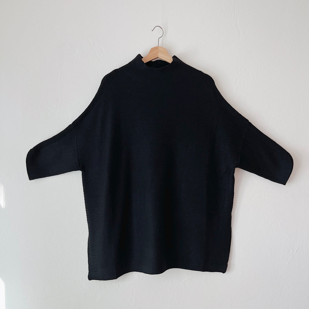 Kerisma | Lillian Mock Neck Sweater in Black