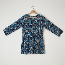 Load image into Gallery viewer, Dolma | Nadine Cotton Tunic in Blue
