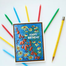 Load image into Gallery viewer, Happy Birthday Blue Sky Wildflowers Card
