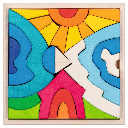 Little Polar Bear Landscape Puzzle