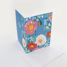 Load image into Gallery viewer, Poppies Birthday Card
