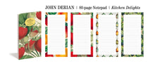 Load image into Gallery viewer, John Derian Kitchen Delights 80-Page Notepad
