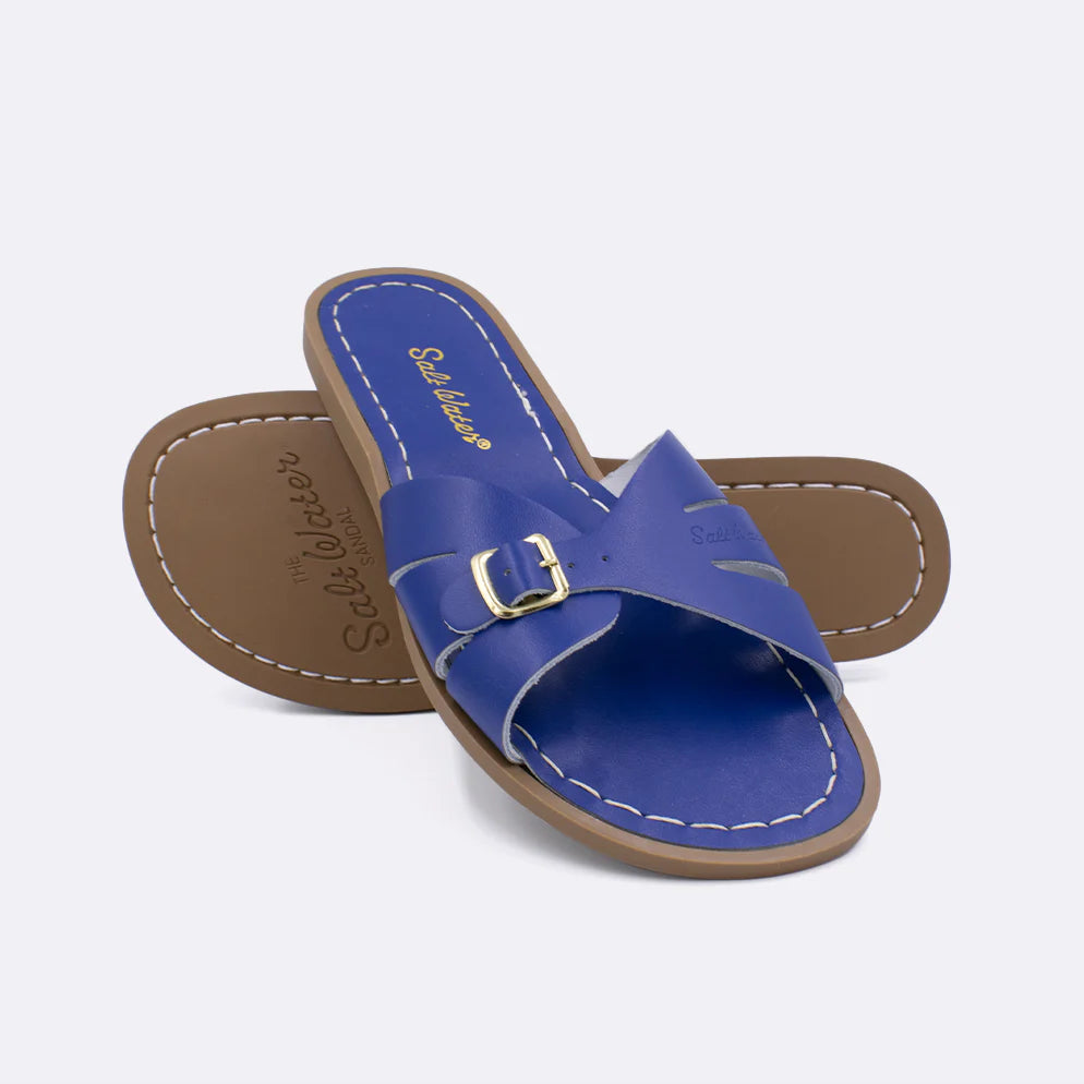 Salt Water | Classic Slide in Cobalt