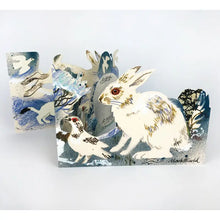 Load image into Gallery viewer, Winter Wildlife Collage Card
