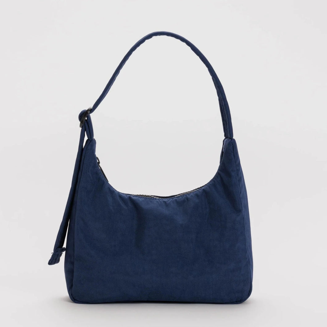 Baggu | Mini Nylon Shoulder Bag in Navy
