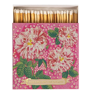 Rose Provin Petunia Square Matchbox