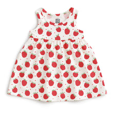 Load image into Gallery viewer, Winter Water Factory | Alna Dress in Natural Raspberries Print
