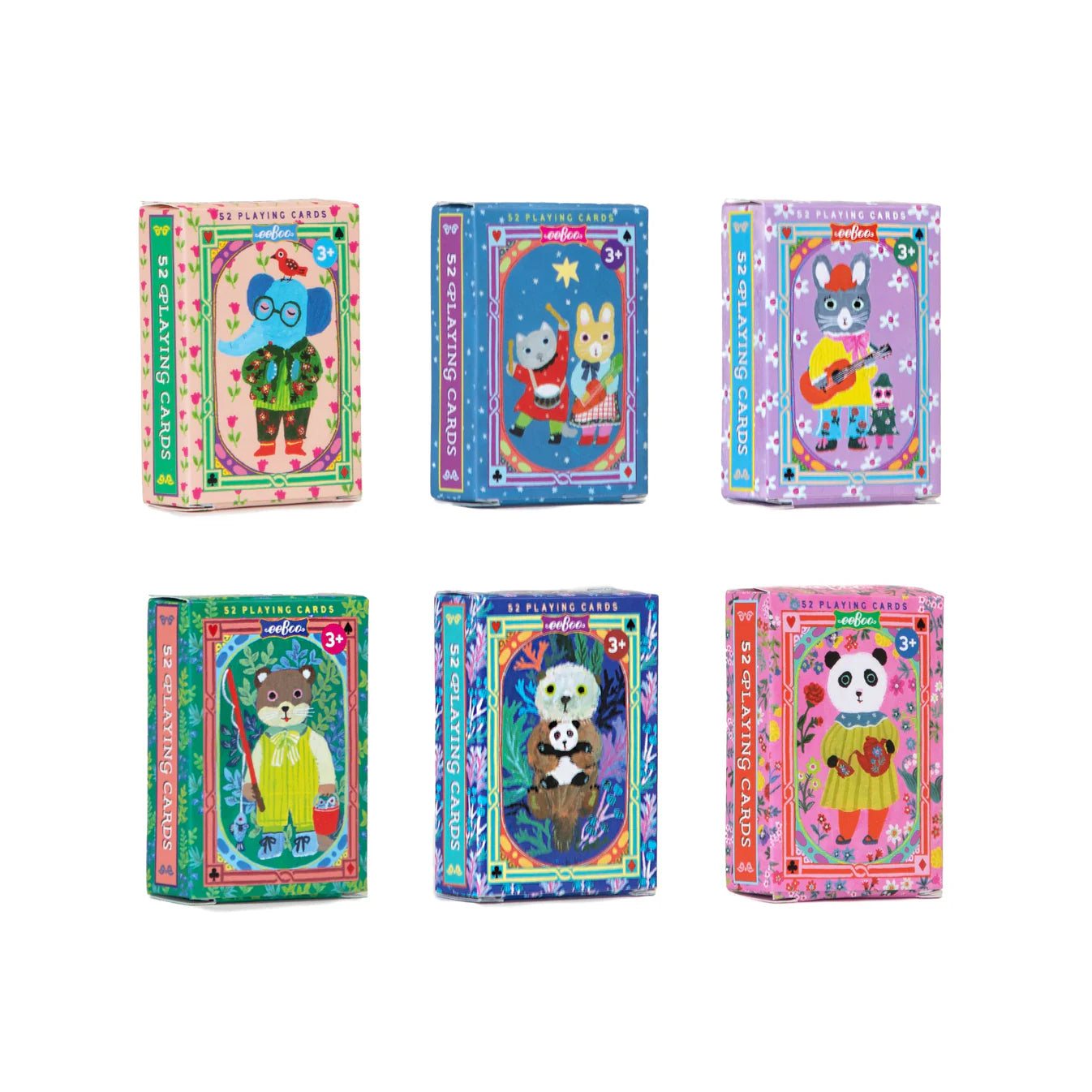 Eeboo | Yumi Kitagishi Tiny Playing Cards Assortment