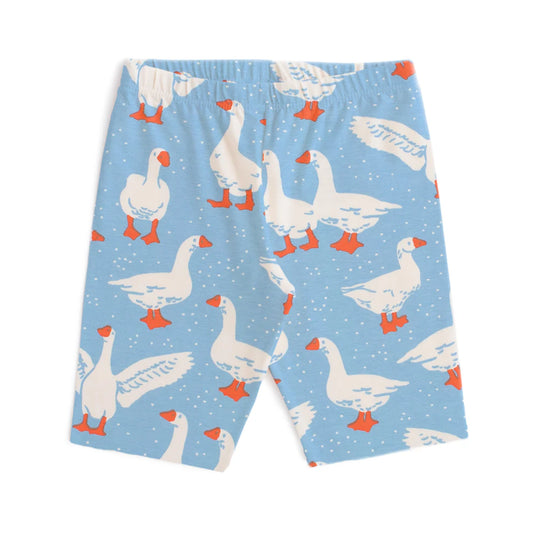 Bike Shorts in Silly Geese