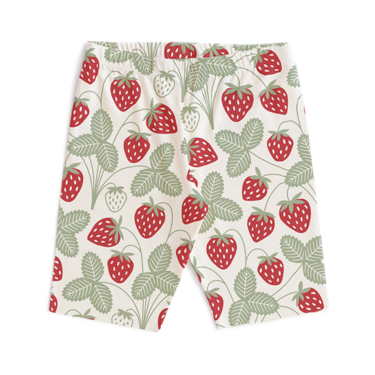 Bike Shorts in Strawberries