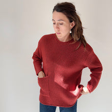 Load image into Gallery viewer, Liv by Habitat | Snow Bunny Cozy Sweater in Brick
