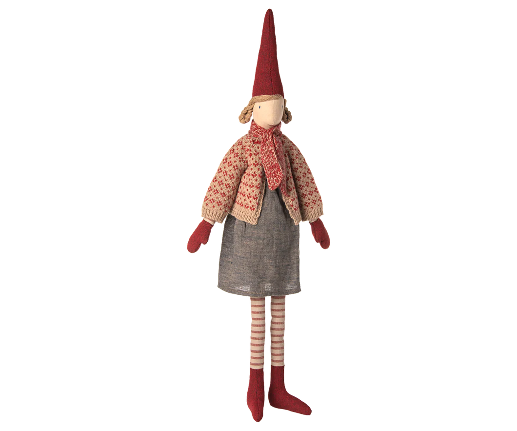 Maileg | Pixy Girl Size 4 in Skirt & Cardigan