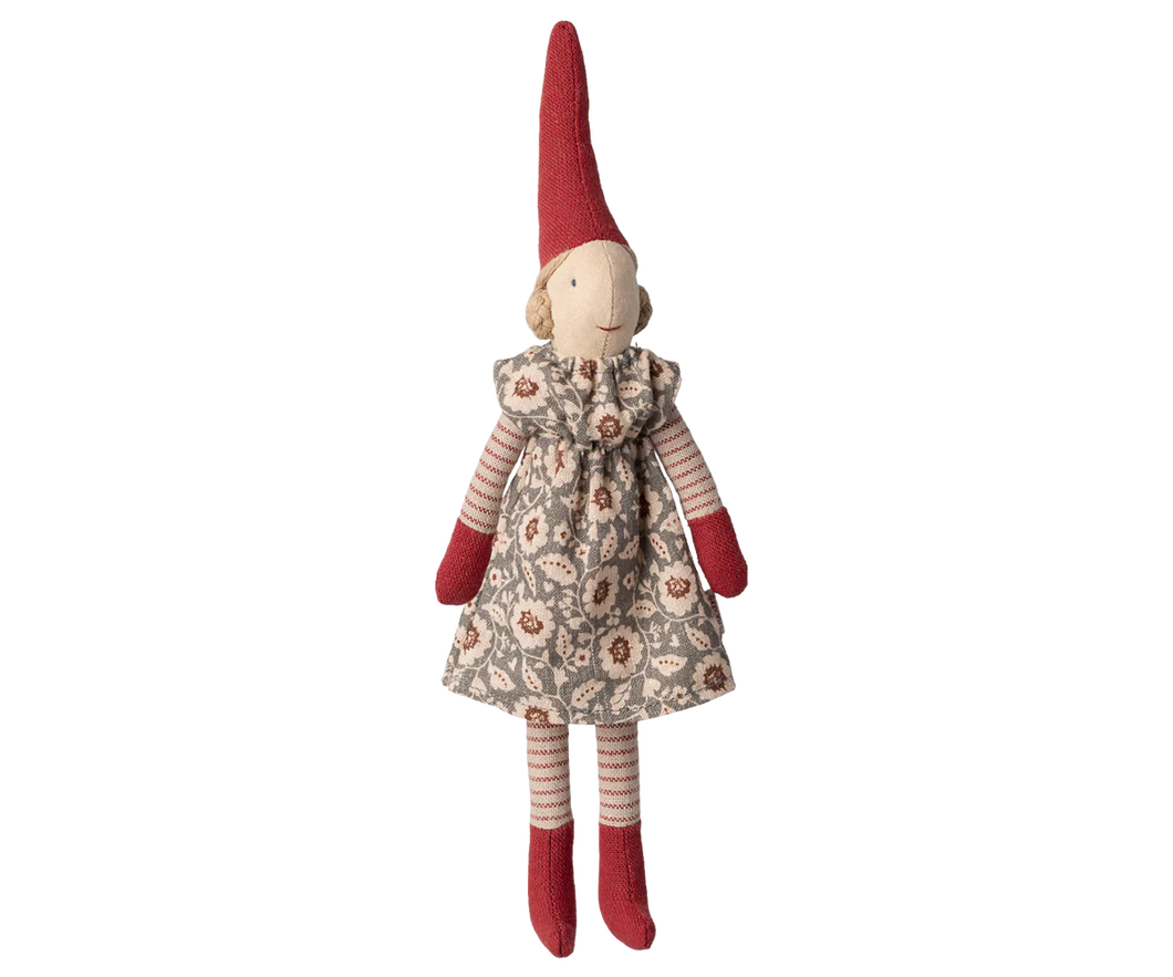 Maileg | Pixy Girl Size 1 in Winter Mint Dress