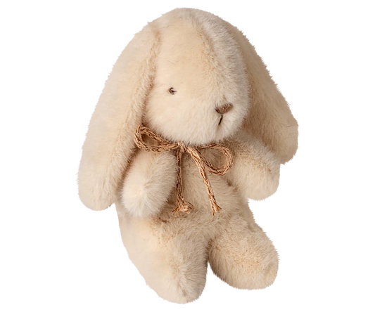 Mini Plush Bunny, Cream