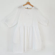 Load image into Gallery viewer, Yuvita | Babydoll Dress in White
