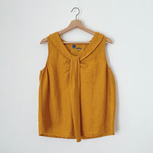 Load image into Gallery viewer, Yuvita | Summer Sailor Tank in Turmeric
