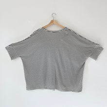 Load image into Gallery viewer, Cut Loose | V-Neck Top in Laundered Stripe
